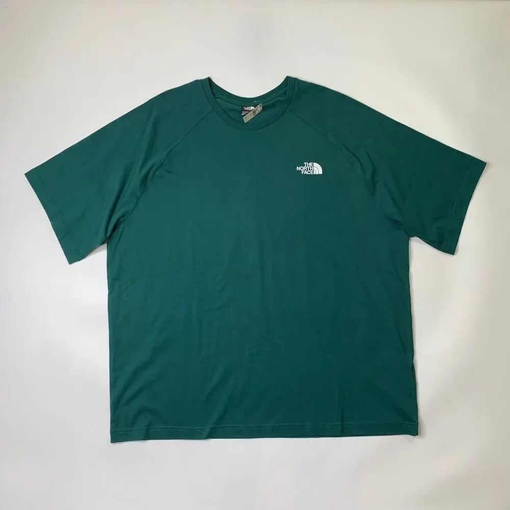 The North Face T Shirt Mens 2XL Forest Denali North Faces Mt McKinley Alaska